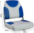 Кресло мягкое складное, обивка винил,цвет серый/синий, Marine Rocket